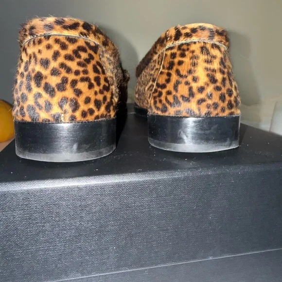 Saint Laurent Animal Print Loafers - Picture 6 of 7